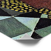 Juan Gris artwork, Guitar on a Table, ポスター (角)