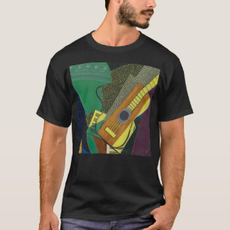 Juan Gris Guitare Sur Uneテーブル(Guitar On A Tシャツ
