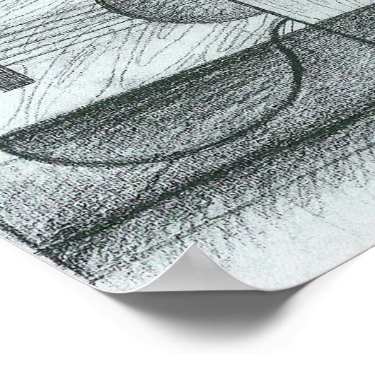 Juan Gris - The Guitar ポスター (角)