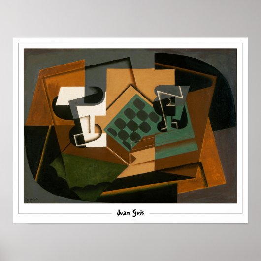 Juan Gris Zedign アートポスター #163 ポスター (正面)