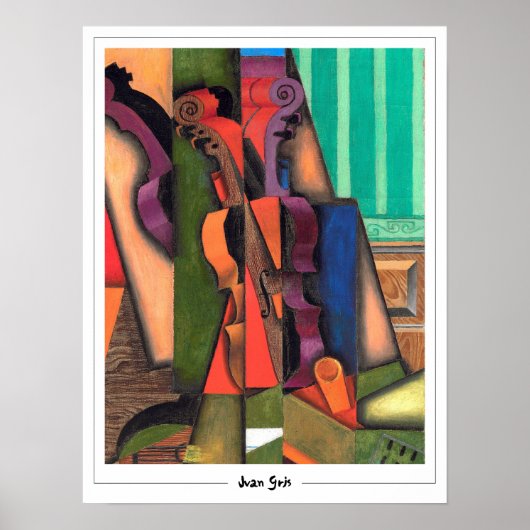 Juan Gris Zedign アートポスター #170 ポスター (正面)
