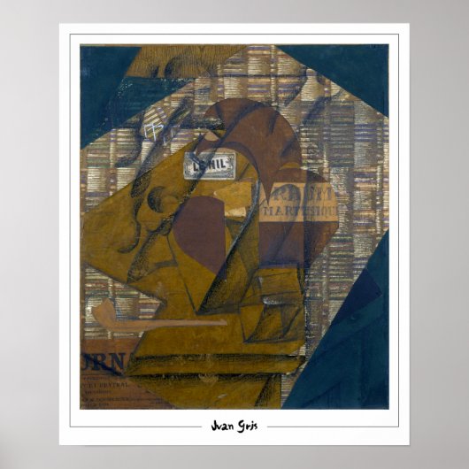 Juan Gris Zedign アートポスター #188 ポスター (正面)