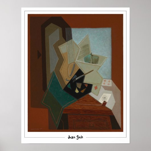 Juan Gris Zedign アートポスター #241 ポスター (正面)
