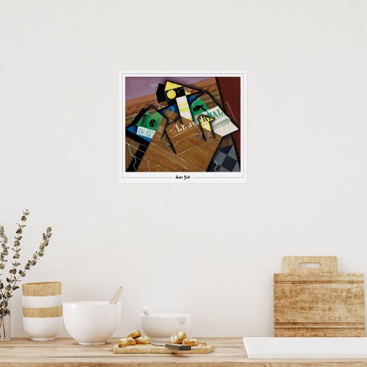 Juan Gris Zeding Art Poster #12 ポスター (キッチン)