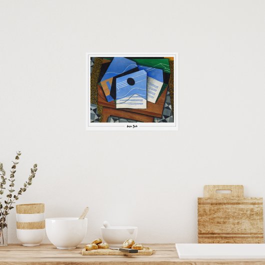 Juan Gris Zeding Art Poster #132 ポスター (キッチン)