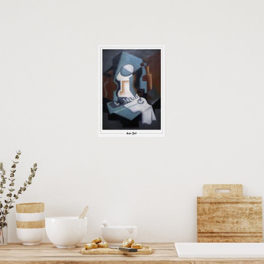 Juan Gris Zeding Art Poster #169 ポスター (キッチン)