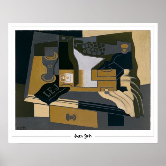 Juan Gris Zeding Art Poster #185 ポスター (正面)