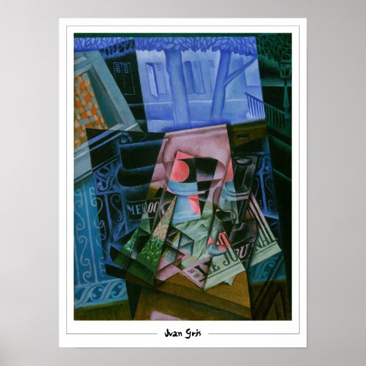 Juan Gris Zeding Art Poster #219 ポスター (正面)