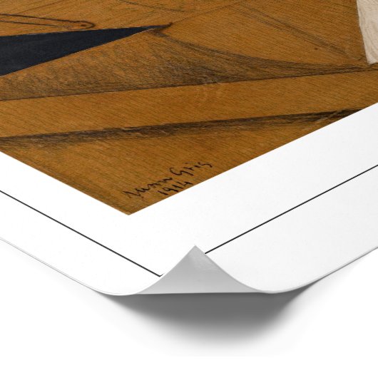 Juan Gris Zeding Art Poster #225 ポスター (角)