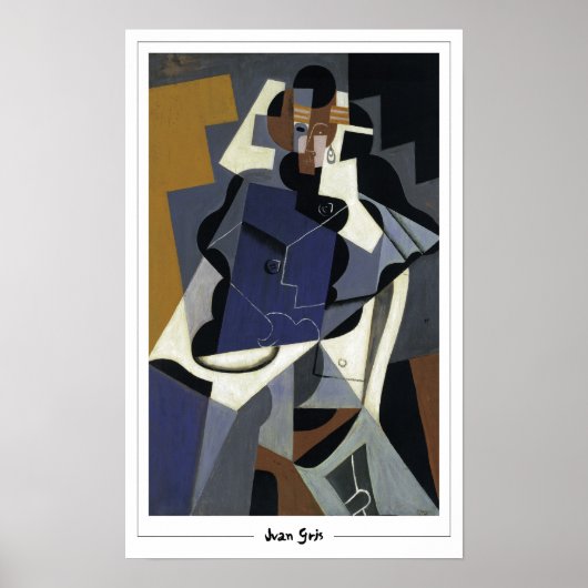 Juan Gris Zeding Art Poster #230 ポスター (正面)