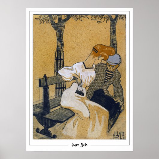 Juan Gris Zeding Art Poster #277 ポスター (正面)