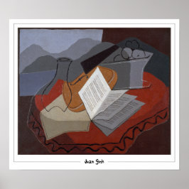 Juan Gris Zeding Art Poster #282 ポスター