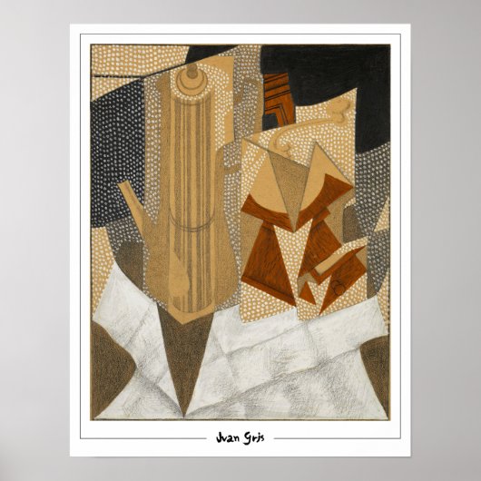 Juan Gris Zeding Art Poster #316 ポスター (正面)