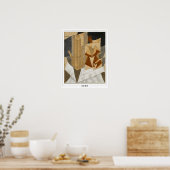 Juan Gris Zeding Art Poster #316 ポスター (キッチン)