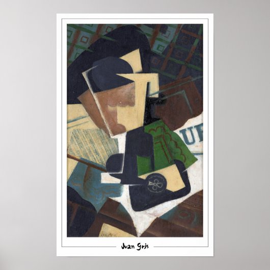 Juan Gris Zeding Art Poster #317 ポスター (正面)
