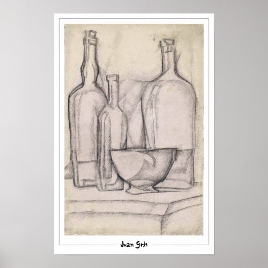 Juan Gris Zeding Art Poster #321 ポスター (正面)