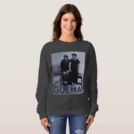 JUAN & JUANITA on Sunset womens スウェットシャツ (正面フル)