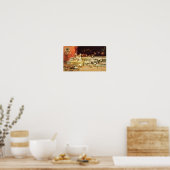 Juan Lunaによるローマの乙女。 ポスター (キッチン)