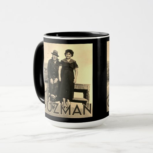 JUAN SR. & JUANITA GUZMAN マグカップ (正面左)
