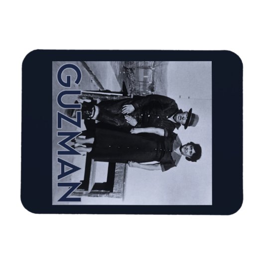 JUAN SR & JUANITA GUZMAN – マグネット (横)