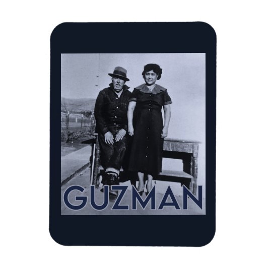 JUAN SR & JUANITA GUZMAN – マグネット (縦)