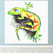 JUANA LA IGUANA キャンバスプリント (インサイチュ (ウッドフロア))