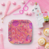 Jubilation: Maximalist Art ペーパープレート (パーティー)