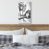 Jubjubの鳥およびBandersnatch キャンバスプリント (インサイチュ (寝室))