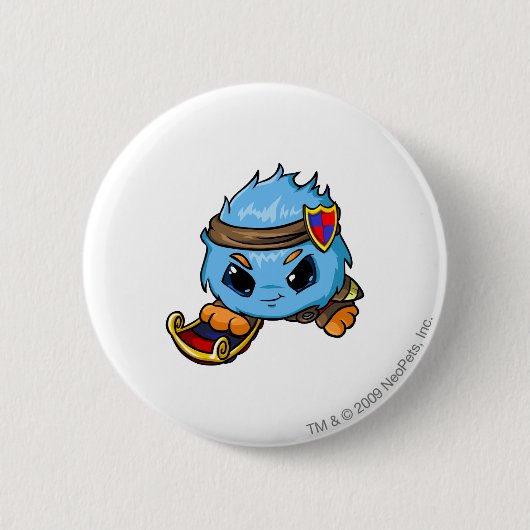 JubJub Meridellプレーヤー 缶バッジ (正面)