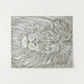 Judahのポートレートの芸術のライオン タペストリー (正面(横))