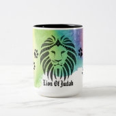 Judahのマグのライオン ツートーンマグカップ (中央)