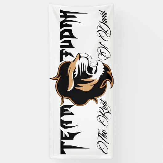 Judahのライオン 横断幕 (縦)