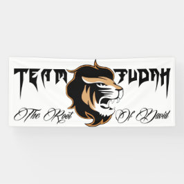 Judahのライオン 横断幕