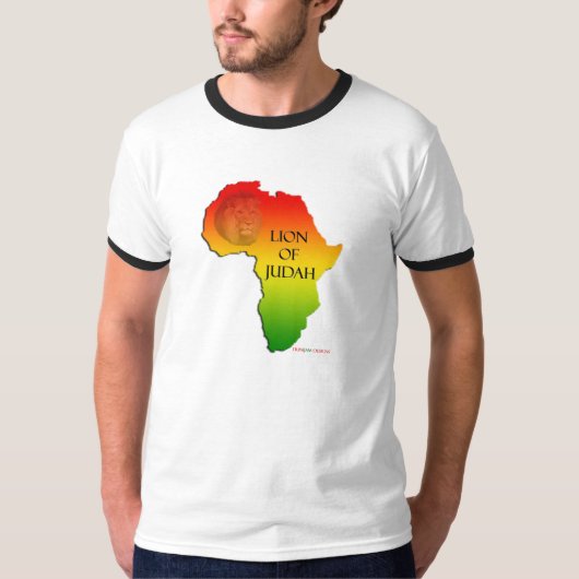 Judahのライオン Tシャツ (正面)