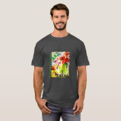 JudahのRastafari Selassieのライオン Tシャツ (正面フル)