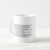 Judah Grapicalのマグ002の種族のライオン コーヒーマグカップ (正面左)