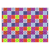 Judaicテーブルクロス-ユダヤ人の休日- Chanukaのギフト テーブルクロス (正面(横))