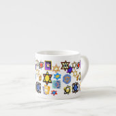 JUDAIC GIFT TEACUPS EXPRESSO MUGS – ギフト最高の エスプレッソカップ (正面右)