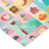 Judaica Tableloth – 美しいギフトユニークズ テーブルクロス (アングル)