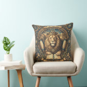 Judaica Traditional Ornament Lion Pillow クッション (椅子)