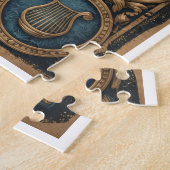 Judaica Traditional Temple Symbolic Puzzle ジグソーパズル (側面)