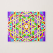 Judaical vitrail. ジグソーパズル (横)