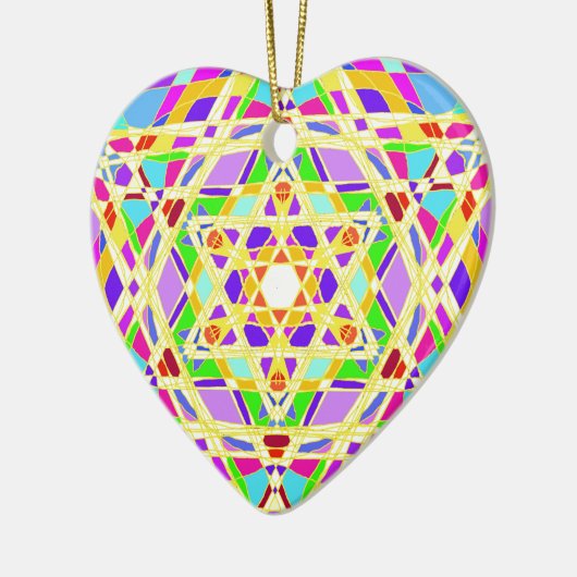 Judaical vitrail. セラミックオーナメント (左)