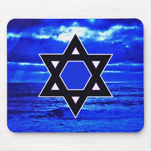 Judaicasの青 マウスパッド (正面)