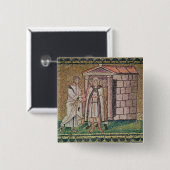 Judasは、キリストの生命からの場面後悔します 缶バッジ (正面&裏面)