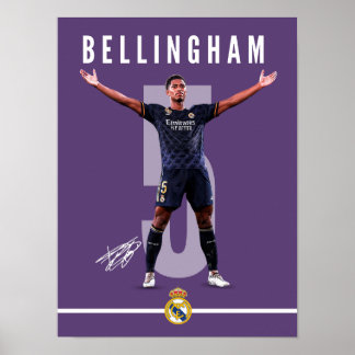 Jude Bellingham Printable Poster - Football Poster ポスター