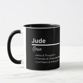 Jude Boy Name Definition Personalized Mug マグカップ