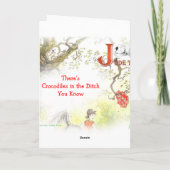 JudeToo JT01, CARD, Crocodiles カード (裏面)