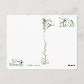 JudeToo JT08ポストカード ポストカード (裏面)