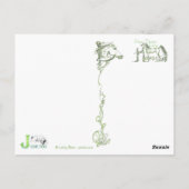 JudeToo JT29 PostCard ポストカード (裏面)